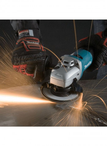 Angle Grinder 115mm 840W 9557HNG (110Volts) Blue/Silver/Black 271x129x106millimeter