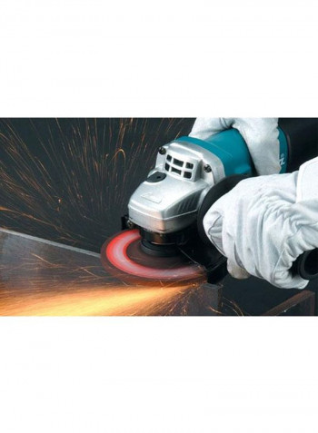Angle Grinder 115mm 840W 9557HNG (110Volts) Blue/Silver/Black 271x129x106millimeter