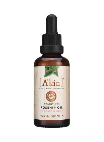 Weightless Rosehip Oil 45ml