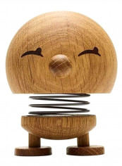 Decorative Emoji Spring Doll Beige/Black 10 x 7.5cm