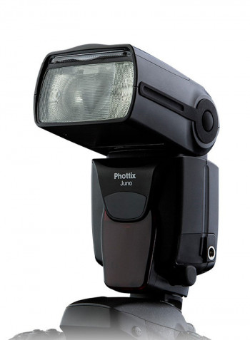 Juno Manual Hot Shoe Flash Ares II Combo Black