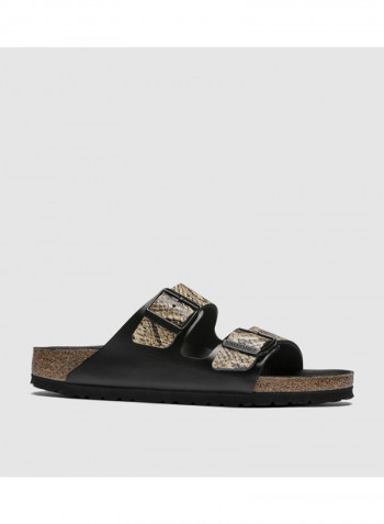 Comfortable Arizona Embossed Slides Multicolour