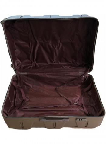 5-Piece Luggage Trolley Set Grey