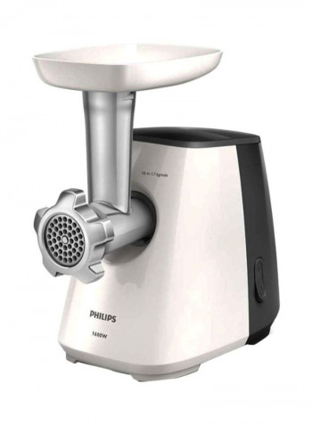 Daily Collection Meat Mincer 1600W HR2712/30 White/Black/Silver