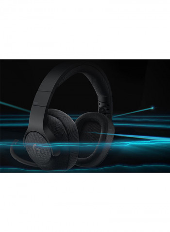 G433 7.1 Wired Surround Gaming Headset For PC, Xbox One, PS4, Switch, Mobile, VR Triple Black