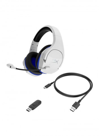 HyperX Cloud Stinger Wireless Over-Ear Headsets White/Black/Blue