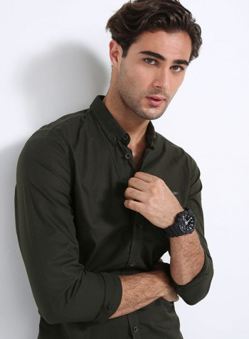 Men's Analog/Digital Watch GA-700-1BDR
