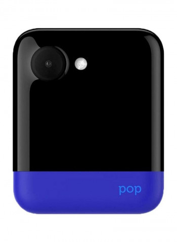Polaroid Pop Instant Digital Camera 2-In-1 Wireless Portable Instant Digital Camera Black/Blue