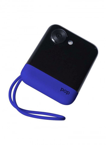 Polaroid Pop Instant Digital Camera 2-In-1 Wireless Portable Instant Digital Camera Black/Blue