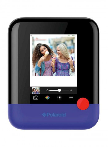 Polaroid Pop Instant Digital Camera 2-In-1 Wireless Portable Instant Digital Camera Black/Blue