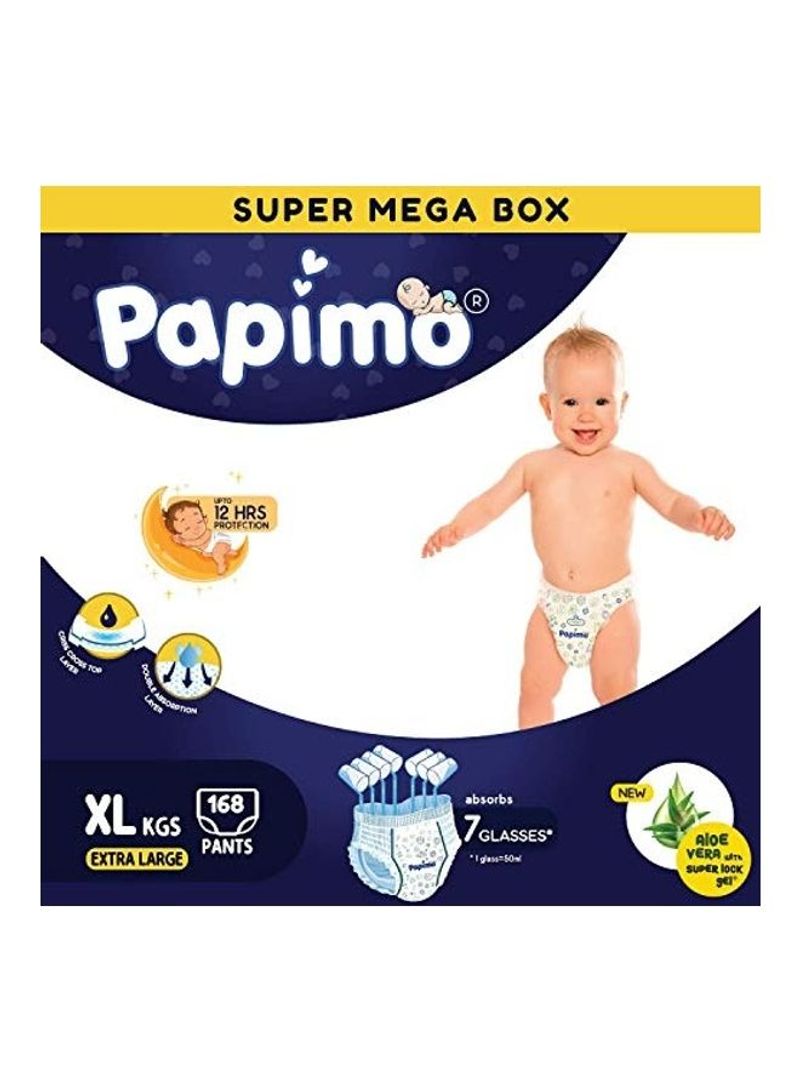 Super Mega Box Diaper Pants, 168 Count