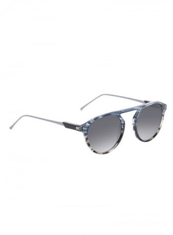 Men's Oval Frame Sunglasses - Lens Size: 49 mm
