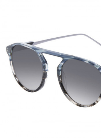 Men's Oval Frame Sunglasses - Lens Size: 49 mm