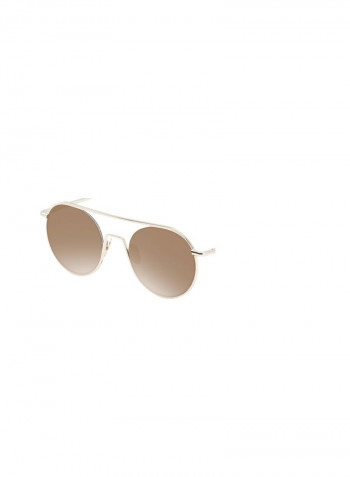 Men's Round Frame Sunglasses - Lens Size: 49 mm