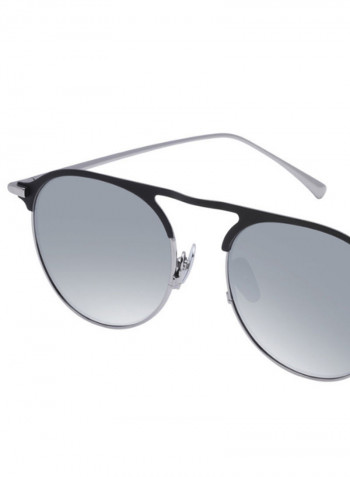 Men's Round Frame Sunglasses - Lens Size: 53 mm