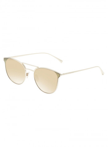Men's Round Frame Sunglasses - Lens Size: 56 mm