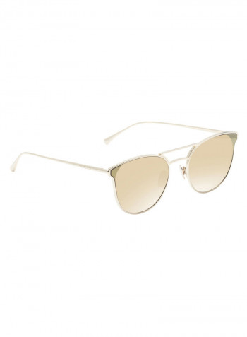 Men's Round Frame Sunglasses - Lens Size: 56 mm