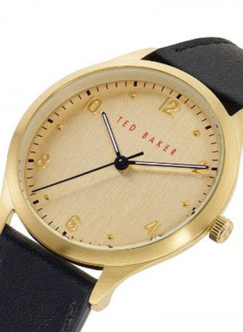 Men's Casual Round Shape Leather Analog Watch T TBKPMHF905
