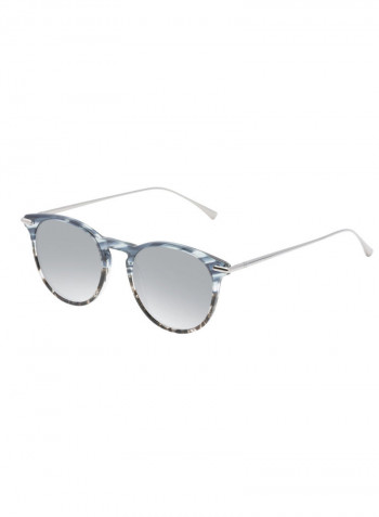 Men's Round Frame Sunglasses - Lens Size: 49 mm