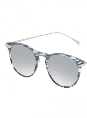 Men's Round Frame Sunglasses - Lens Size: 49 mm