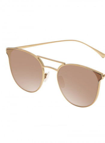 Men's Round Frame Sunglasses - Lens Size: 56 mm