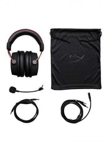 Cloud Alpha Gaming Headset For PS4/PS5/XOne/XSeries/NSwitch/PC Black