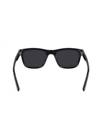 Men's Full Rimmed Rectangular Frame Sunglasses - Lens Size: 53 mm