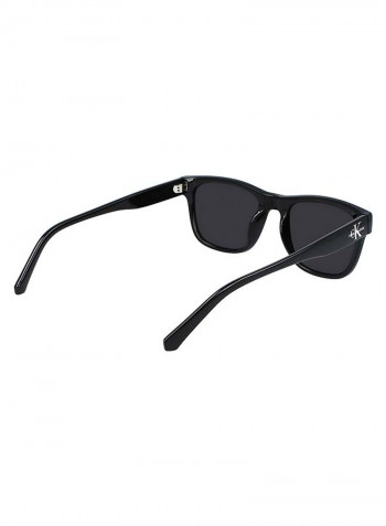 Men's Full Rimmed Rectangular Frame Sunglasses - Lens Size: 53 mm