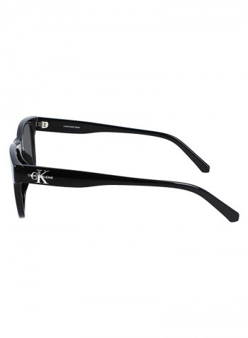 Men's Full Rimmed Rectangular Frame Sunglasses - Lens Size: 53 mm