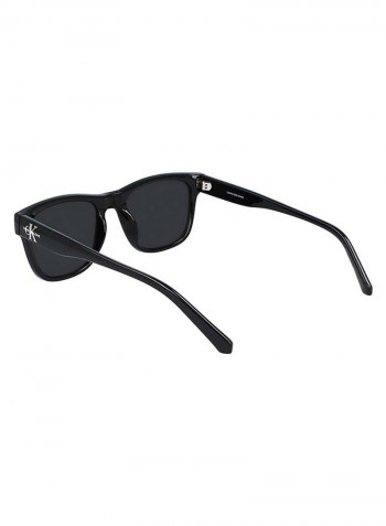 Men's Full Rimmed Rectangular Frame Sunglasses - Lens Size: 53 mm