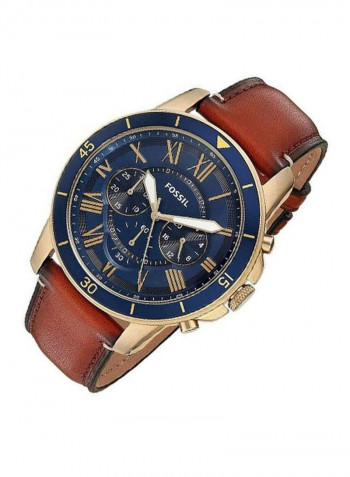 Men's Grant Water Resistant Chronograph Watch FS5268