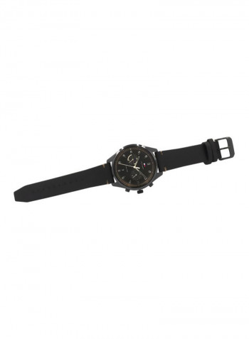 Men's Leather Analog Wrist Watch 1791731