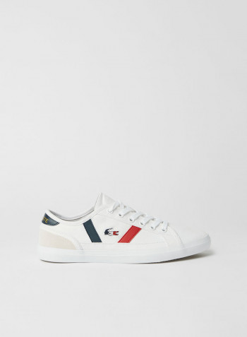 Sideline Sneakers White/Navy/Red