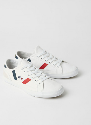 Sideline Sneakers White/Navy/Red