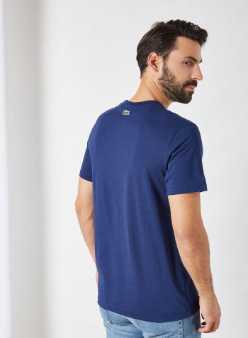 Club Badge Cotton T-Shirt Scille