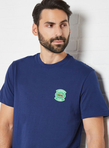 Club Badge Cotton T-Shirt Scille