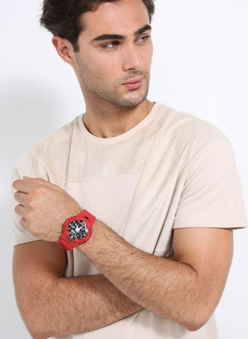 Men's Analog/Digital Watch GA-700-4ADR