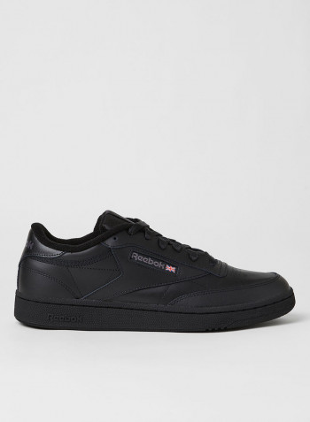 Club C 85 Leather Sneakers Black