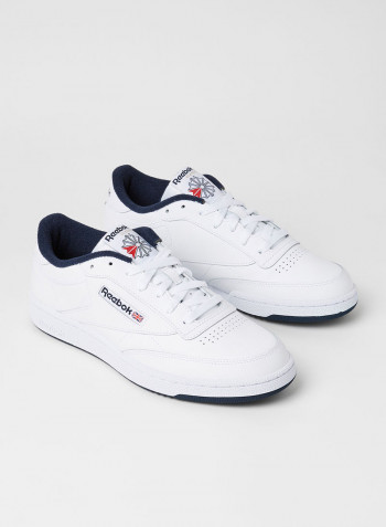 Club C 85 Leather Sneakers White
