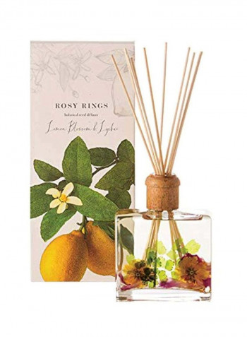 Lychee Botanical Reed Diffuser Beige 3x5x13inch