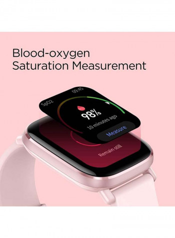 GTS 2 mini Smartwatch With Sp02 level Measurement Flamingo Pink