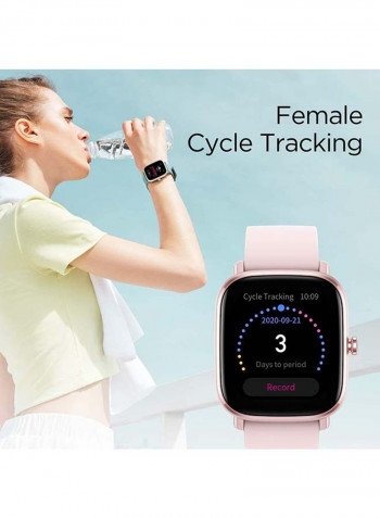 GTS 2 mini Smartwatch With Sp02 level Measurement Flamingo Pink