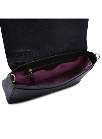 Lady Code Satchel Bag Black