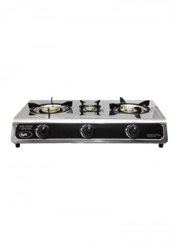 3 Burner Gas Table MC24 Silver/Black