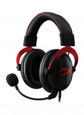 Cloud II Wired Over-Ear Gaming Headphones For PS4/PS5/XOne/XSeries/NSwitch/PC Black/Red