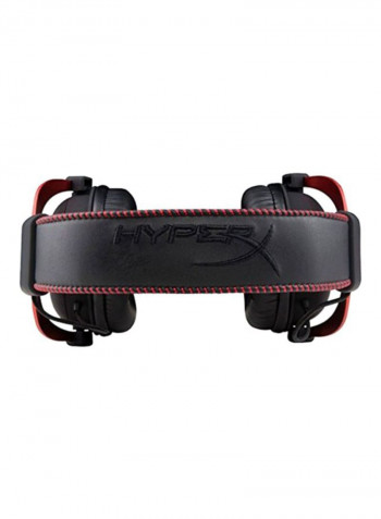 Cloud II Wired Over-Ear Gaming Headphones For PS4/PS5/XOne/XSeries/NSwitch/PC Black/Red
