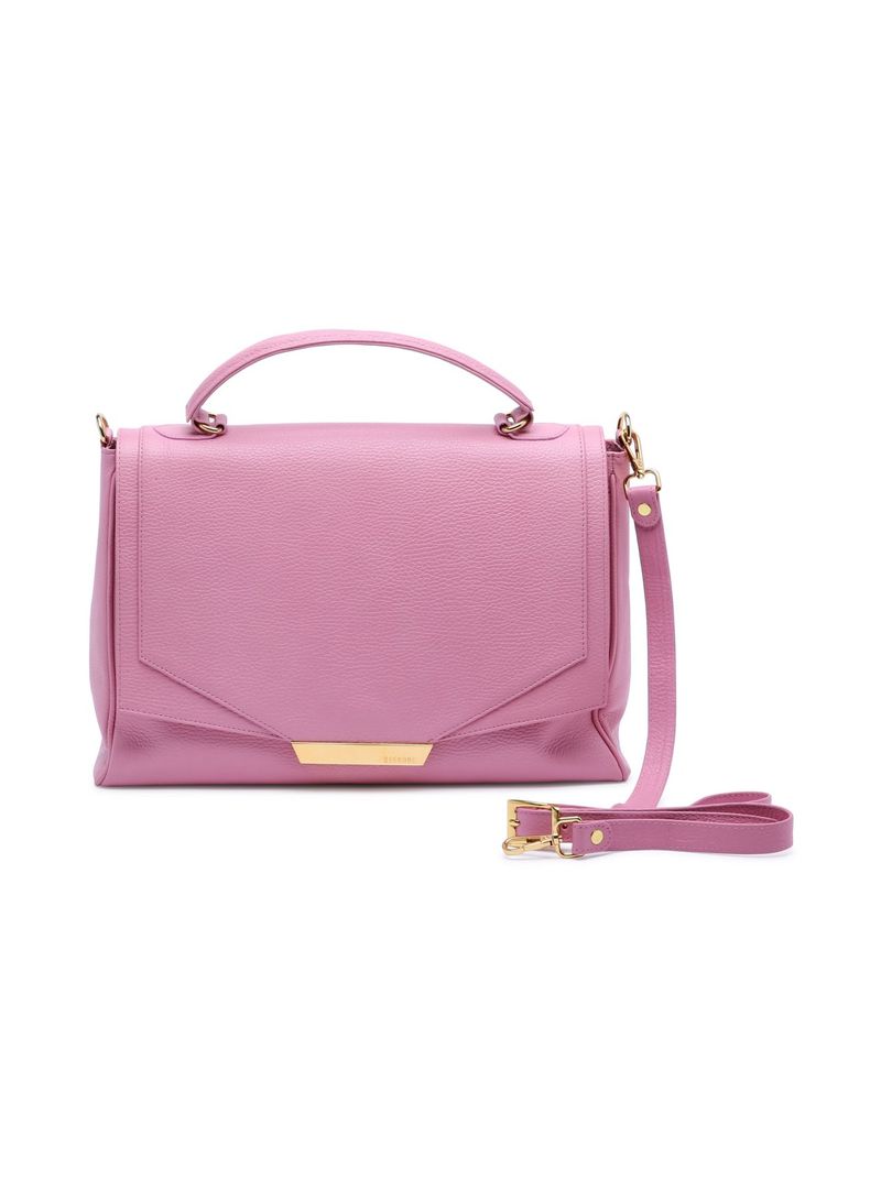 Lady Code Satchel Bag Pink