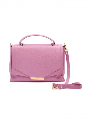 Lady Code Satchel Bag وردي