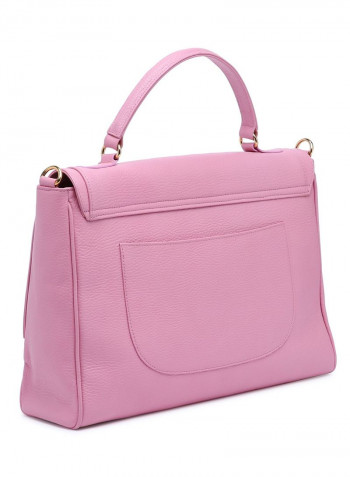 Lady Code Satchel Bag وردي