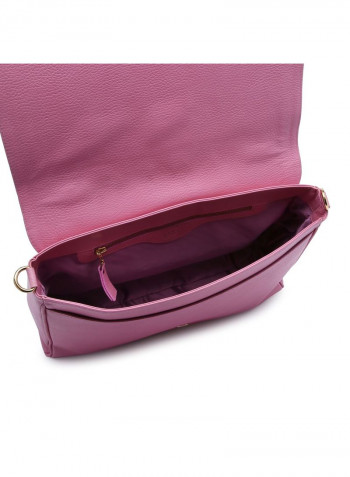 Lady Code Satchel Bag وردي